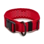 Preview: SOFTY Halsband | Länge: 50-56cm | Breite: 6,3cm | Farbe: rot/rot